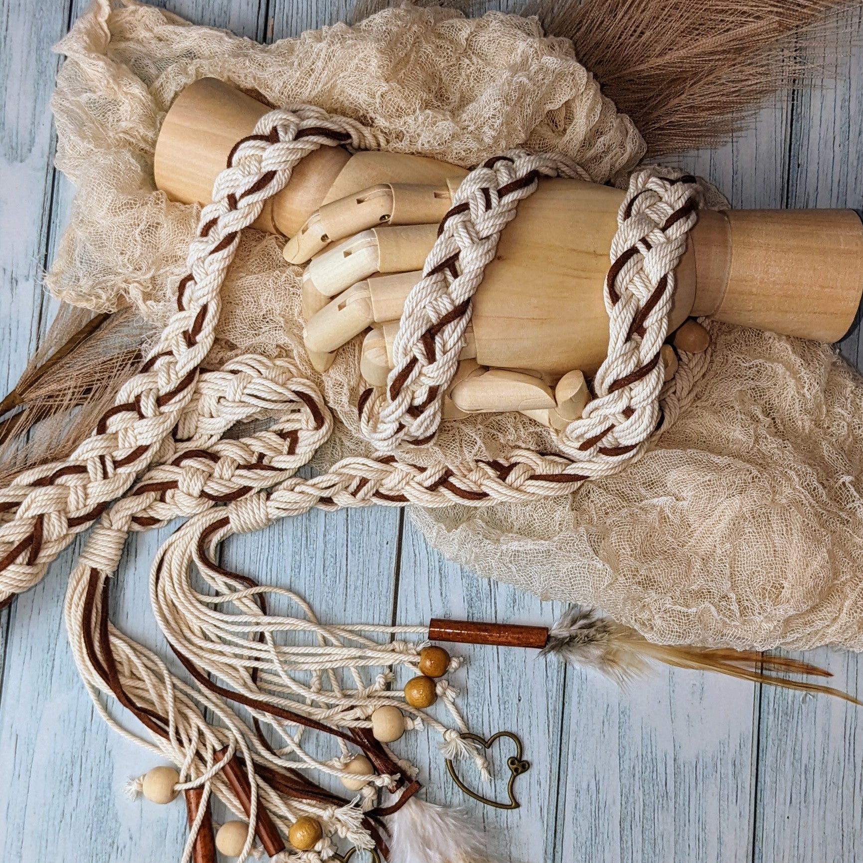 Handfasting lint Boho