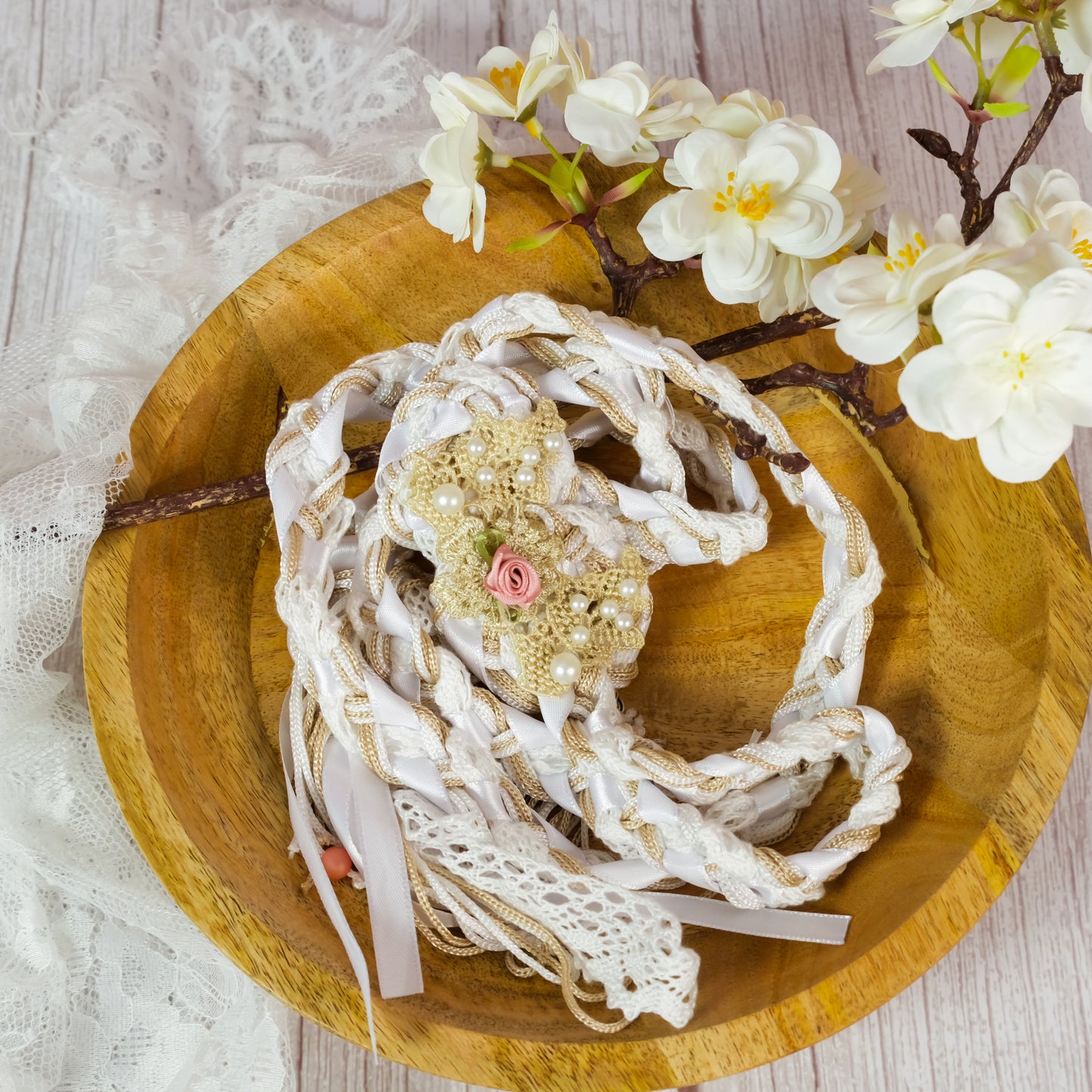 Handfasting lint Infinity Love - Mystieke Cirkel Online