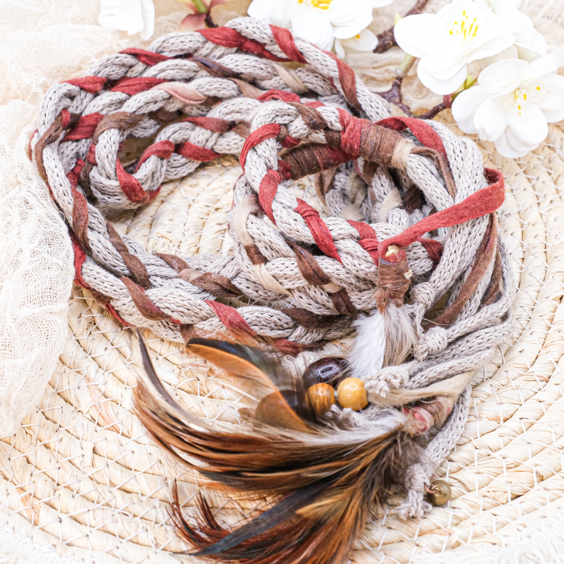 Handfasting lint autumn Boho - Mystieke Cirkel Online