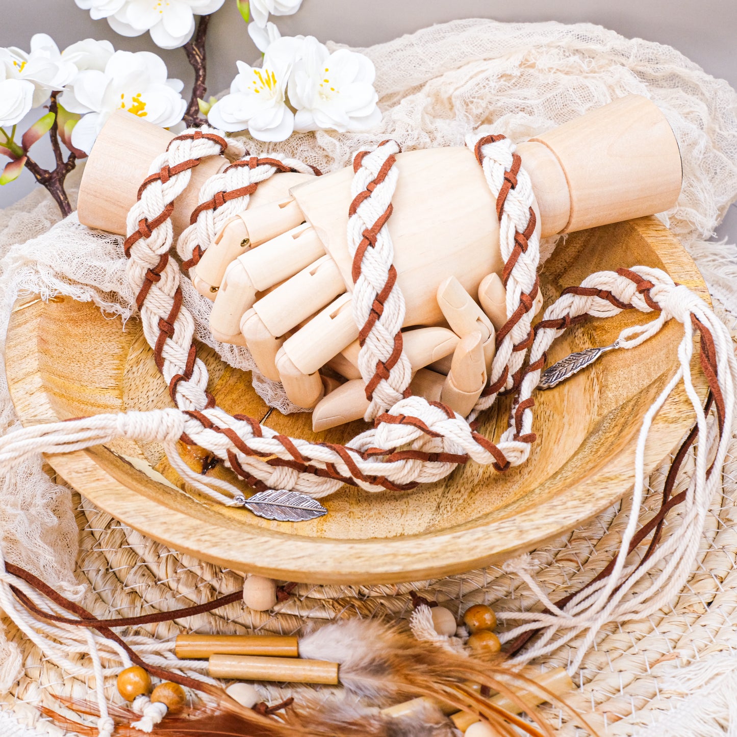 Handfasting lint Imbolc - Mystieke Cirkel Online
