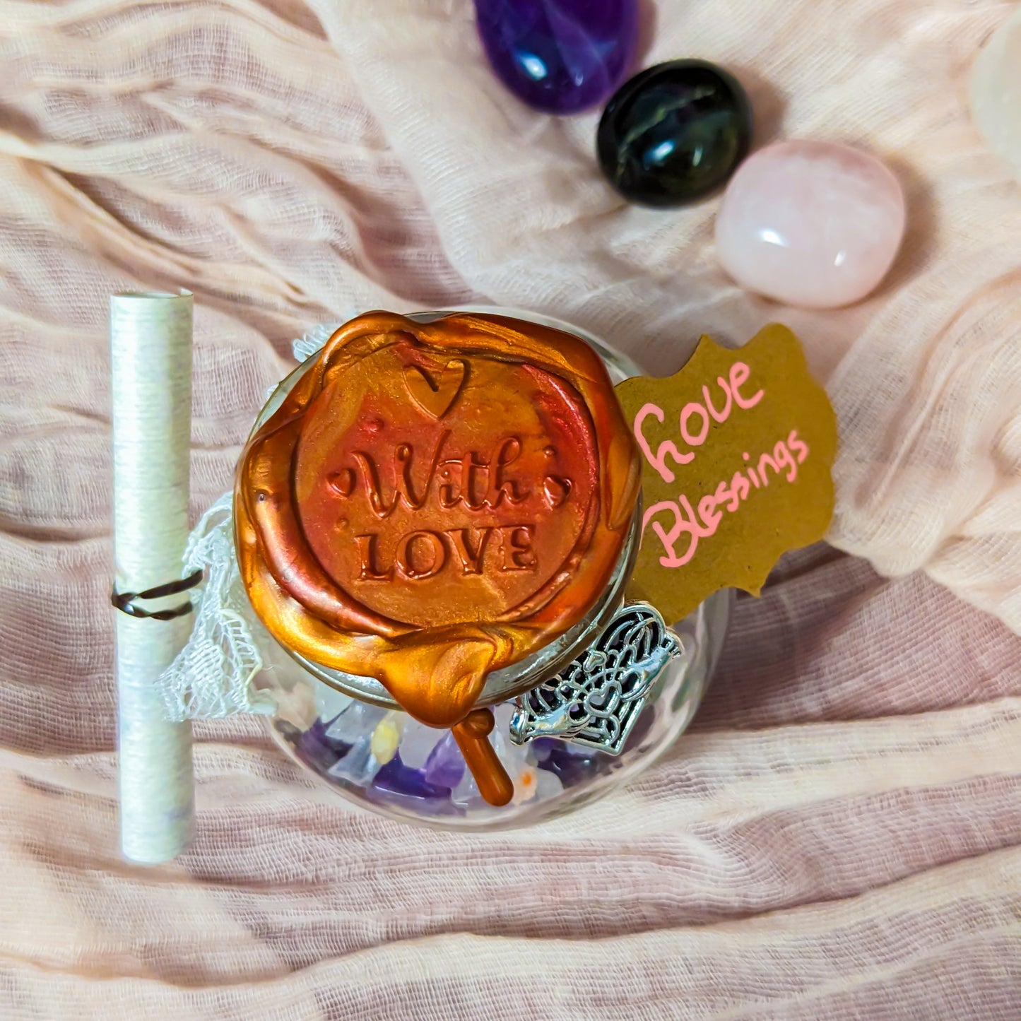 Love Blessings Jar - Mystieke Cirkel Online