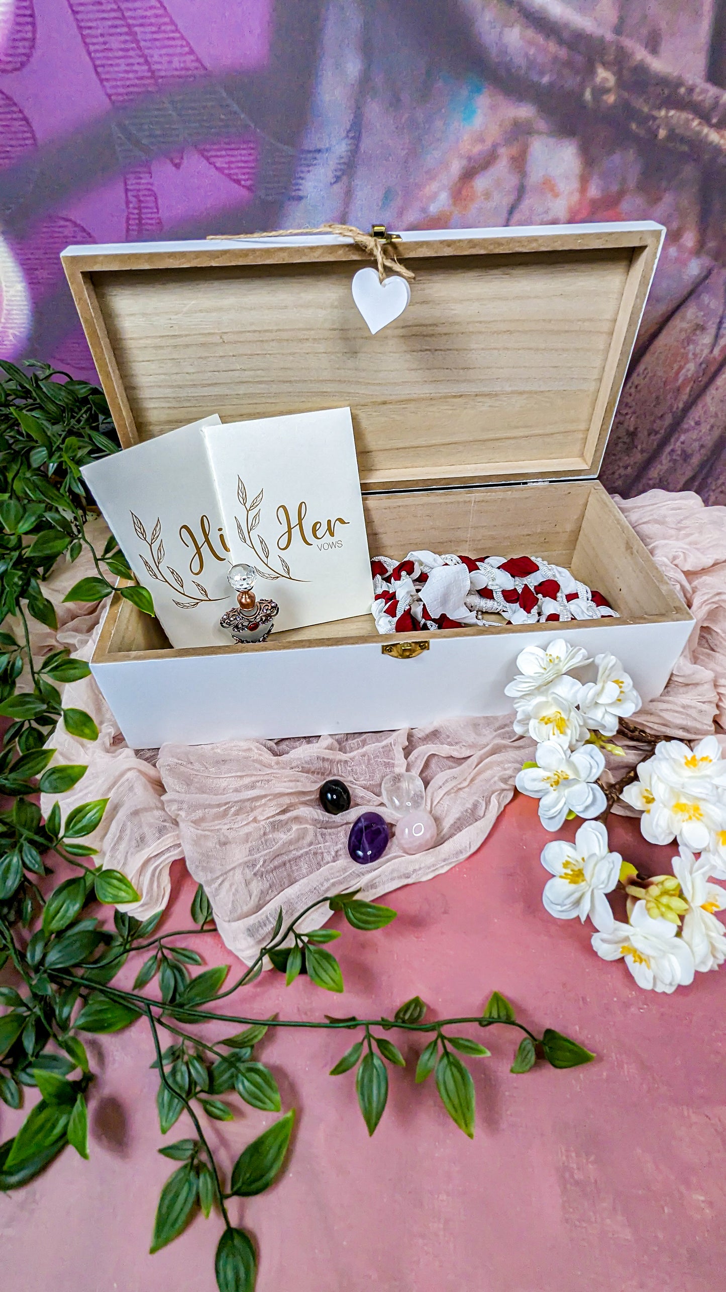 Memory Handfasting Box Angel Wing - Mystieke Cirkel Online