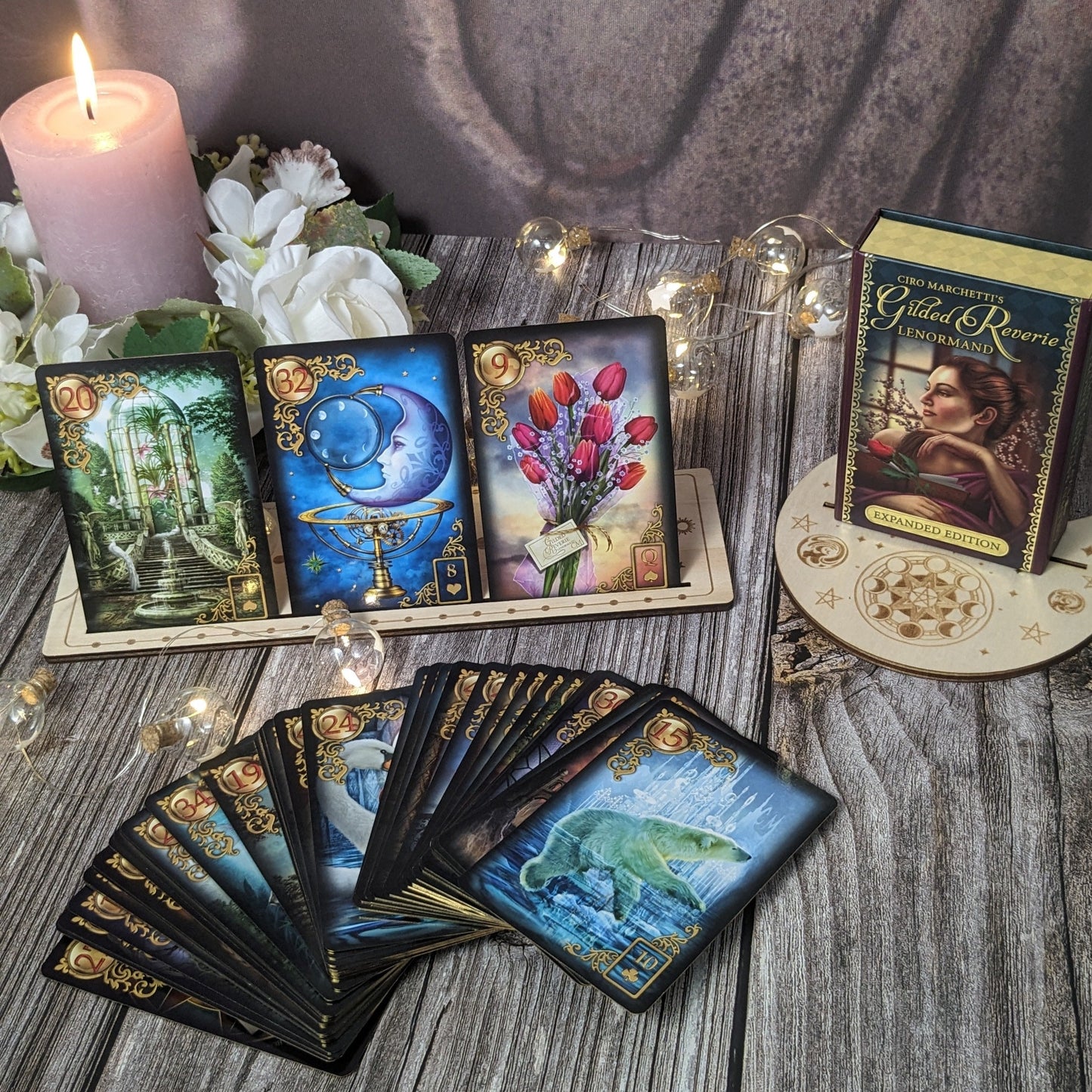 Tarot standaard 2 delig blanc