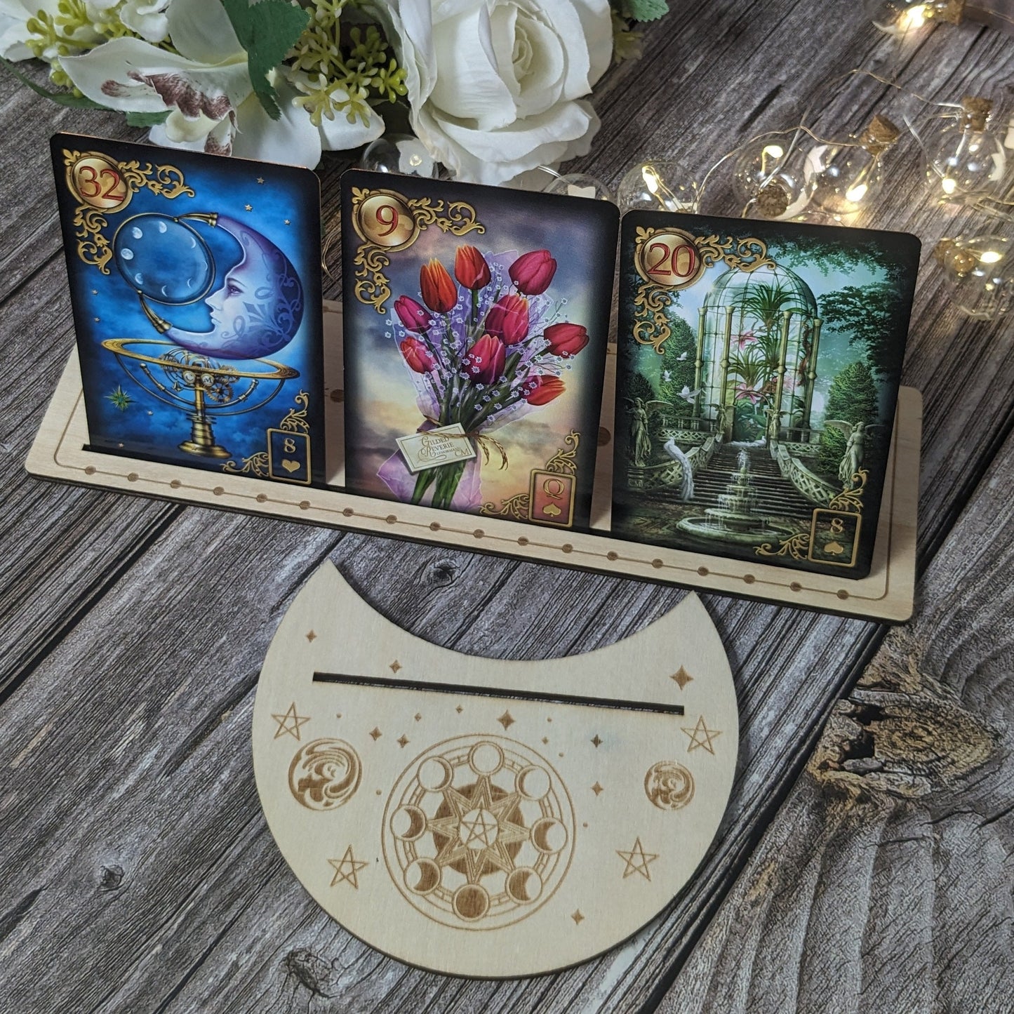 Tarot standaard 2 delig blanc