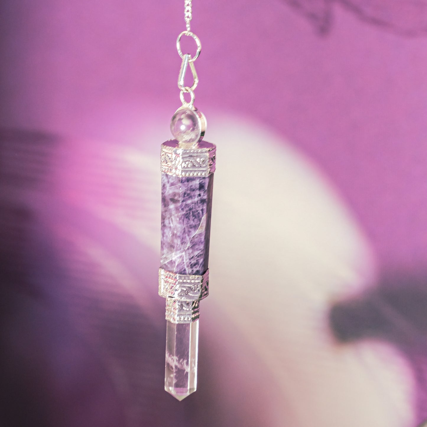 Pendel Powerwand Amethist - Mystieke Cirkel Online