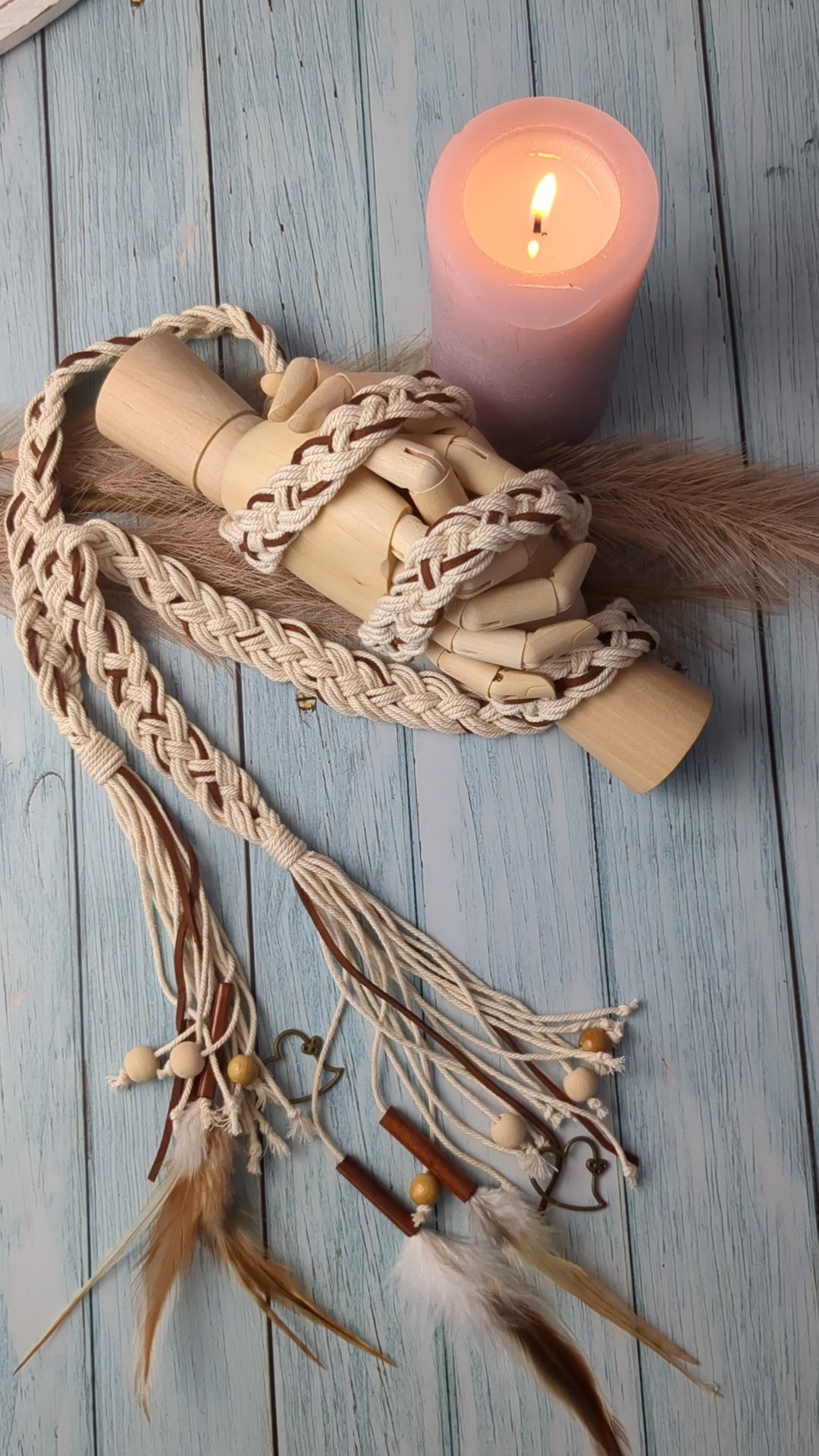 Handfasting lint Boho video
