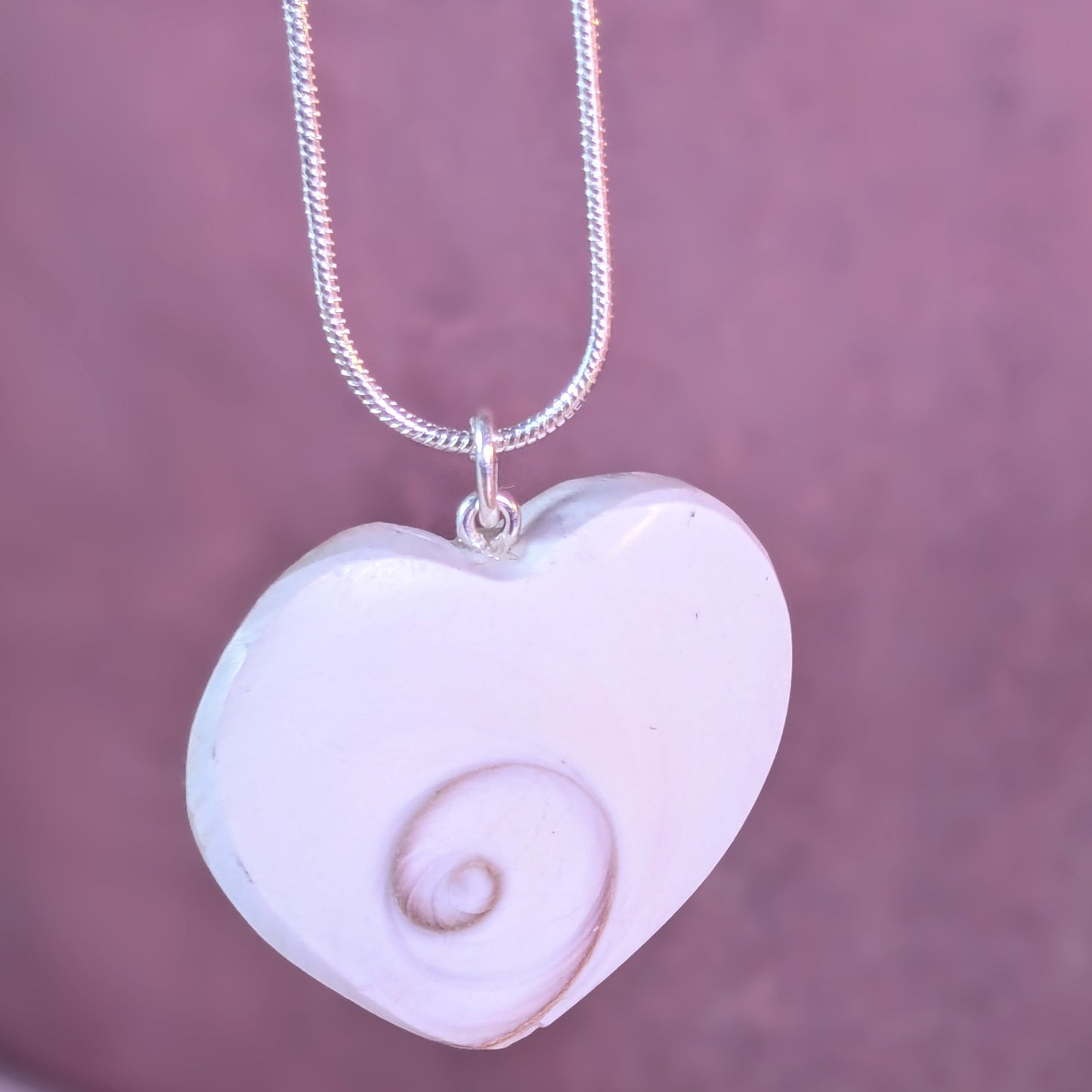 Shiva Eye Hanger Hart halsketting