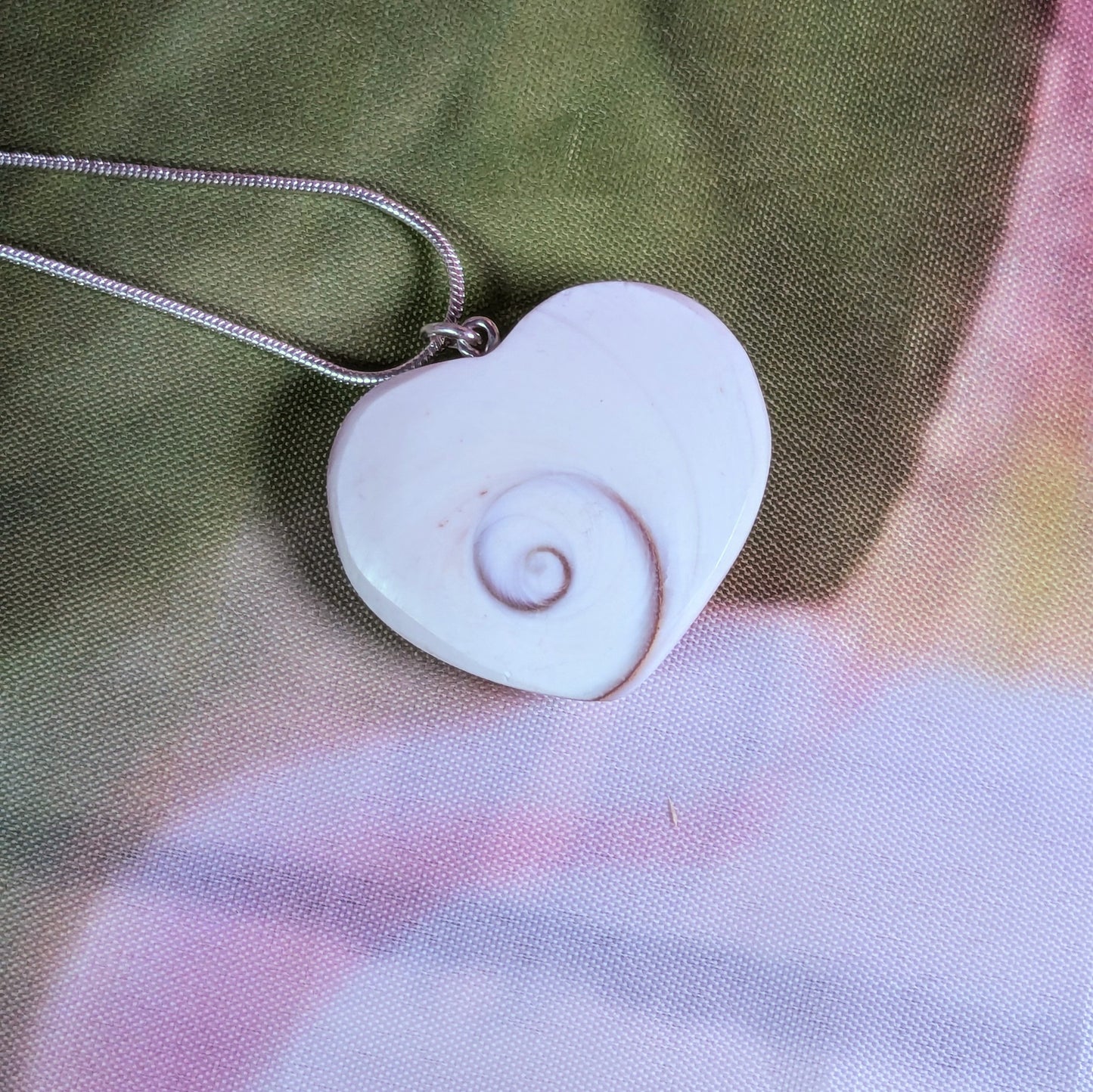 Shiva Eye Hanger Hart halsketting