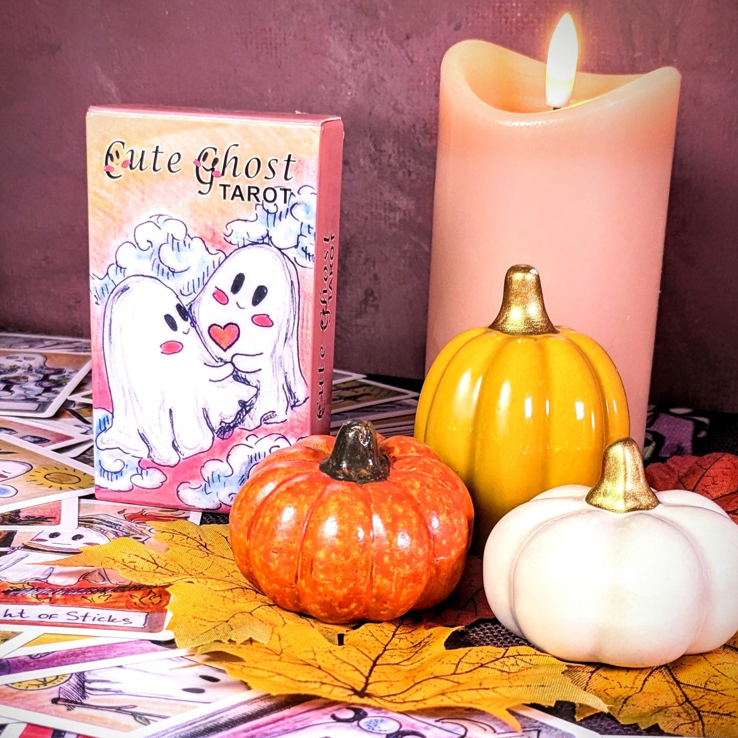 Cute ghost tarot