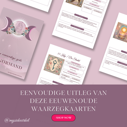 E-book : De Eenvoudige Gids, Lenormand Waarzegkaarten