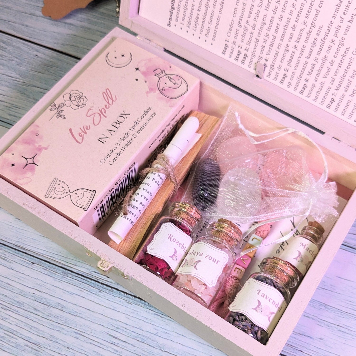 Unieke spell box voor Liefde